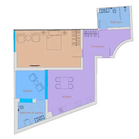 Apartment Spacious Seaside A - Faraway